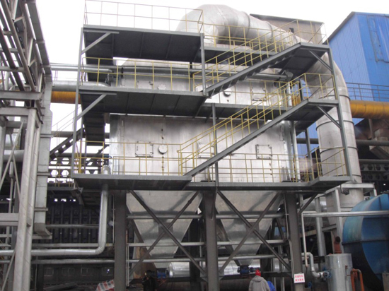 凱能焦化爐余熱鍋爐安裝現(xiàn)場(chǎng)