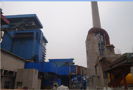 低溫省煤器工程現(xiàn)場(chǎng)