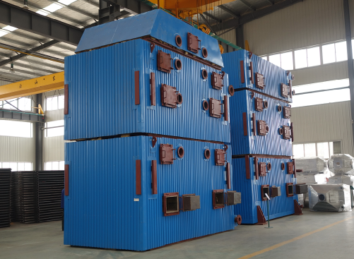 車間生產(chǎn)的礦熱爐余熱鍋爐 車間生產(chǎn)的礦熱爐余熱鍋爐