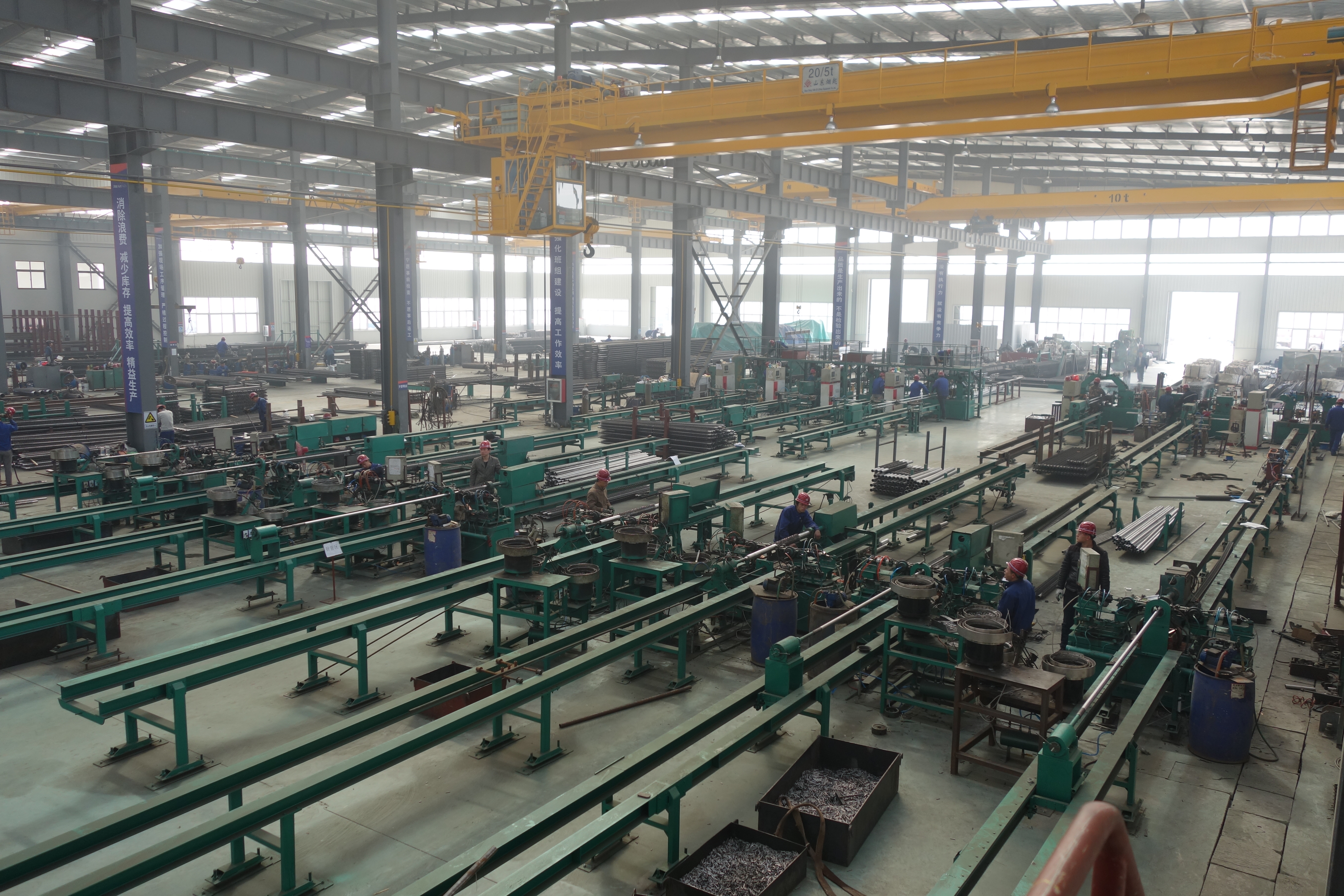 凱能鍋爐生產(chǎn)車間