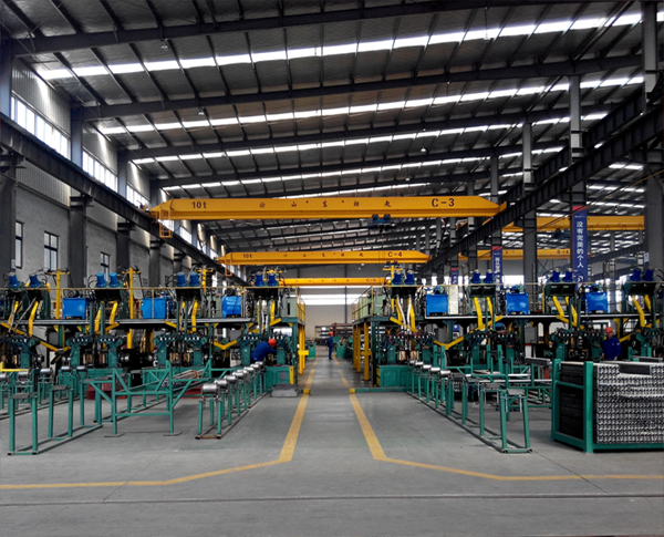 H型翅片管焊接生產(chǎn)線