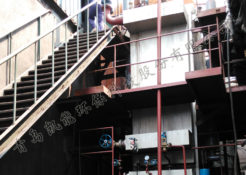 玻璃窯余熱鍋爐現(xiàn)場(chǎng) 玻璃窯余熱鍋爐現(xiàn)場(chǎng)