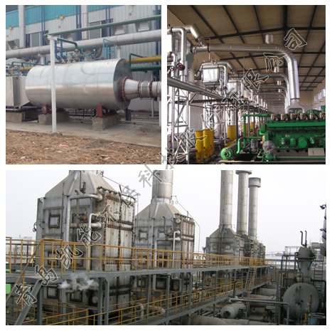 凱能內(nèi)燃機(jī)組余熱鍋爐現(xiàn)場