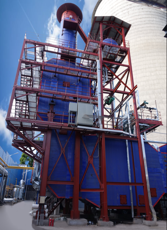 凱能科技SCR脫硝系統(tǒng)現(xiàn)場(chǎng)