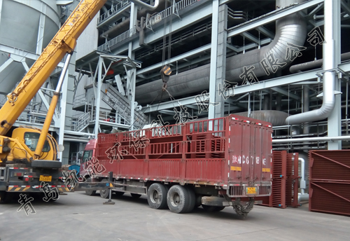 沁北低溫省煤器現(xiàn)場(chǎng)