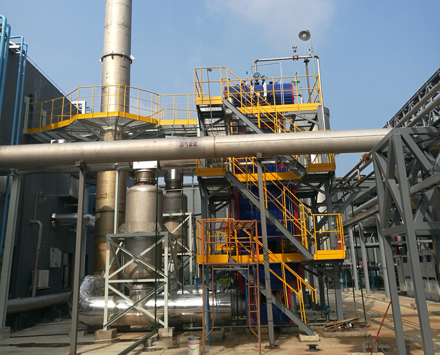 沼氣發(fā)電機組煙氣余熱利用項目現(xiàn)場 沼氣發(fā)電機組煙氣余熱利用項目現(xiàn)場