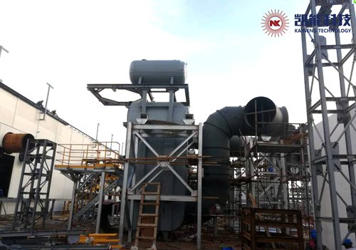 電廠余熱鍋爐安裝現(xiàn)場 電廠余熱鍋爐安裝現(xiàn)場