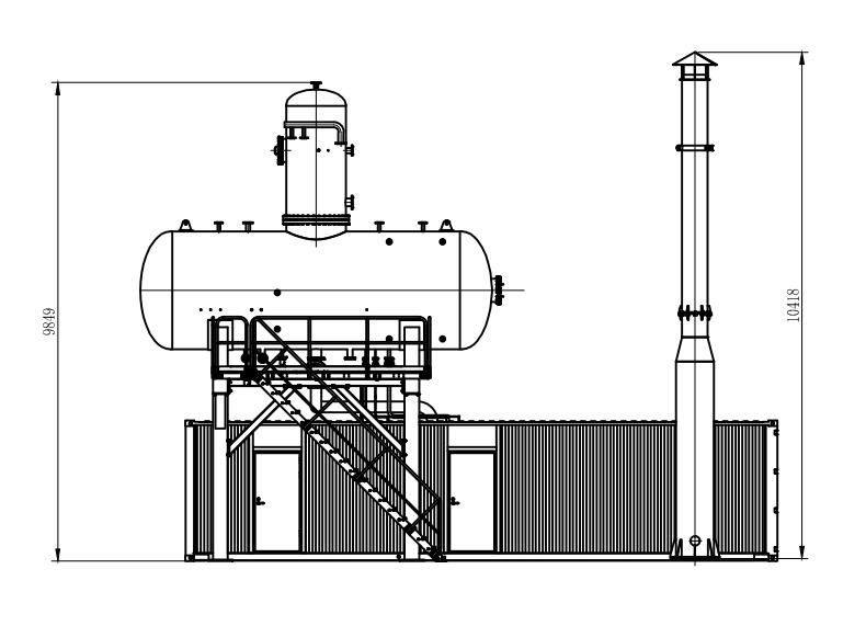 重油發(fā)電機(jī)組余熱鍋爐除氧器