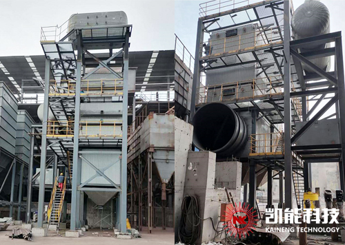 煙氣余熱利用項(xiàng)目現(xiàn)場(chǎng)