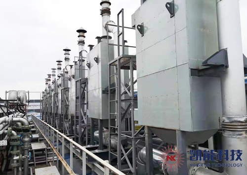 燃?xì)獍l(fā)電機(jī)組余熱鍋爐項目現(xiàn)場