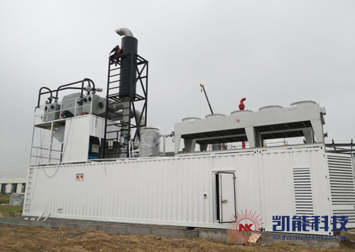 2MW沼氣機(jī)組余熱脫硝一體化設(shè)備項(xiàng)目現(xiàn)場 2MW沼氣機(jī)組余熱脫硝一體化設(shè)備項(xiàng)目現(xiàn)場