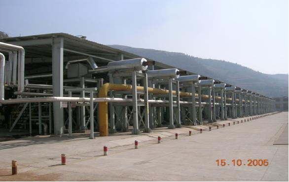 山西靈石焦化電站發(fā)電機(jī)組余熱鍋爐