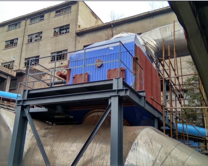 本鋼耐火窯余熱鍋爐現(xiàn)場(chǎng)