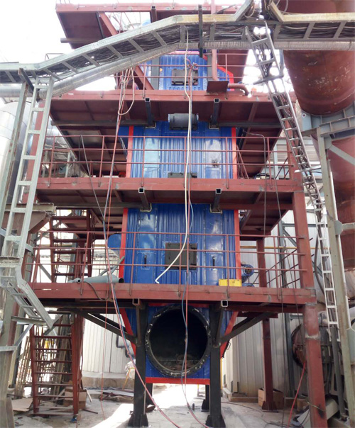 煙臺(tái)長(zhǎng)裕玻璃窯爐余熱鍋爐煙氣余熱利用項(xiàng)目